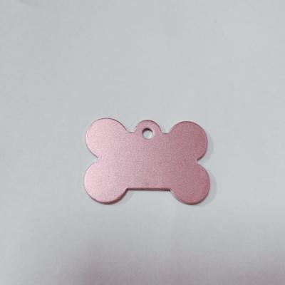 China Custom Shape Pendent Shape Pendant Puppy Bone Tag Dog Name Europe Shenzhen Factory Color Pet Cat Dog Accessory Tags for sale