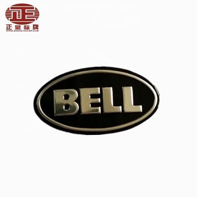 China China hot selling custom embossed logo aluminum metal nameplate with 3M adhesive for sale