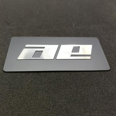 China Aluminum Brand Logo Label Waterproof Highlight Waterproof Stickers for sale