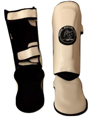 China Protective Muttahida Majlis-e-Amal Training Muay Thai Shin Guard With Excellent Quality for sale