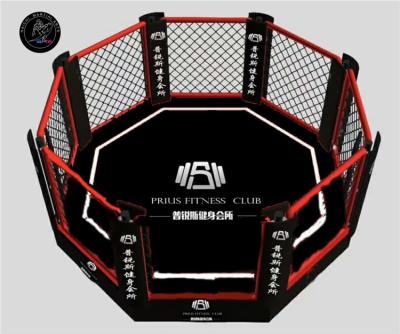 China Kunfu Certified 30-50cm/60-100cm Stage Certified Octagon Fighting Sale Cage Muttahida Majlis-e-Amal Price for sale