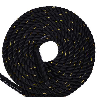 China High Quality Commercial Use 38mm Diameter Battle Ropes For Fitness Strength Training 50mm Ropes Power Climbing Training for sale