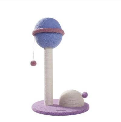 China Lollipop Cat Scratching Posts Sustainable Cat Scratcher Post for sale