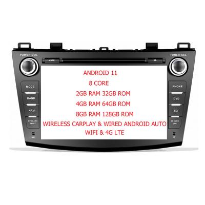 China ZYCGOTEC X1 8 Core GPS Android 11 Car Radio Multimedia VCR For Mazda 3 2010-2013 Cars DVD GPS Atuoradio Carplay 2 Din for sale