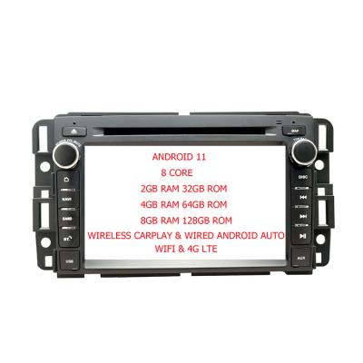 China ZYCGOTEC X1 8 Core Android 11 Car Multimedia Player GPS Autoradio For Acadia Yukon Denali GMC Sierra Din Savana Chevrolet DVD 2 for sale