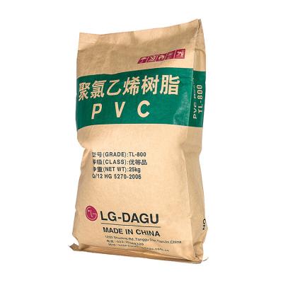 China Moisture Proof Paper Bag For Fertilizer Cement Packing 50kg 25kg for sale