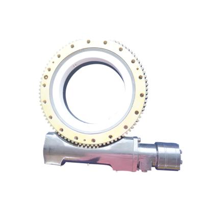 China Hydraulic Four Point Contact Worm Gear Slewing Reducer Drive For Tower Crane And Truck Crane for sale