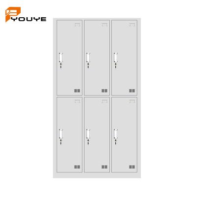 China 6 places door wardrobe door latest design/otobi wardrobe in bangladesh/india steel almirah price for sale