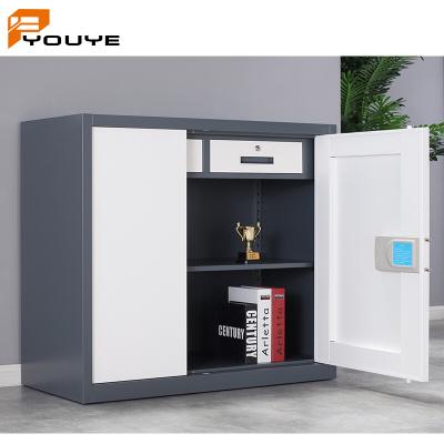 China High Quality Compact Electronic Lock Combination Lock Two Doors Filing Cabinet Office Furniture for sale