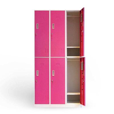 China All Kinds Of Lock System 6 Doors Parcel Lock System 6 Doors Lock System Lock System 6 Doors Luggage Sports Luggage Shelf Sports Luggage Shelf hpl Metal Beach Metal Wardrobe Locker for sale