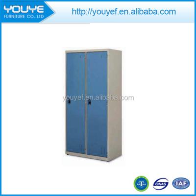 China All Kinds Of Steel Double Swing Door Lock System Wholesale Household Wardrobe for sale