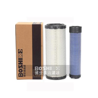 China Use for Excavator BOSHIDE Excavator Price Use The Good Filter High Quality Air Filter For SWE50 FR35-7 PC30/40 P821575 AF25551 RS3704 A-732 for sale