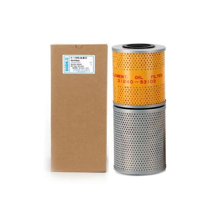 China BOSHIDE Excavator Factory Price Excavator Oil Filter High Quality Good Price Use For SH300 HD1250/1430 SK400 P550065 ME064356 KS138N O-138 for sale