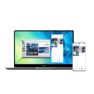 China 2022 HUAWEI MateBook D15 Cheap 15.6 inch laptops 16G RAM 512GB SSD Intel I7-1195G7 12 core 4.5Ghz Windows11 System Laptop 15.6