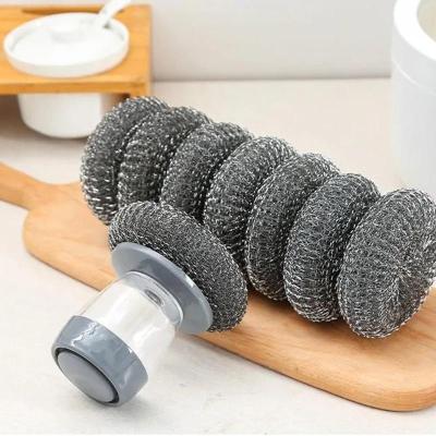 China Pot Wash Sustainable Wash Up Kitchen Palm Liquid Cleaning Plastic Household Tools Dish Brush for sale