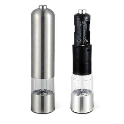 China Viable Wholesale Electric Elictrc Set Manual Kitchen Salt and Pepper Grinder Mill for sale