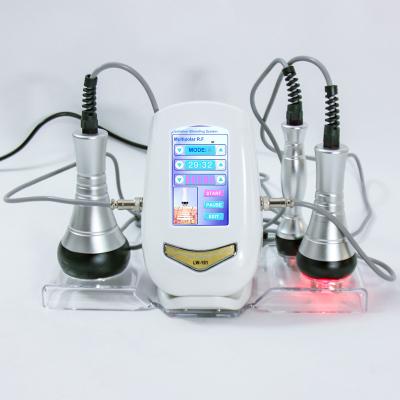 China Blood Vessel Removal Handheld 3 in 1 40k Cavitation Slimming Device 40k Cavitation RF Slimming Machine For Home Use for sale