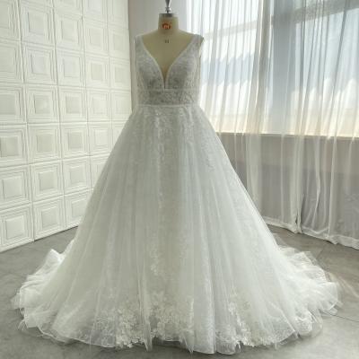 China Antistatic Plus Size Wedding Dress Bridal Gown for sale