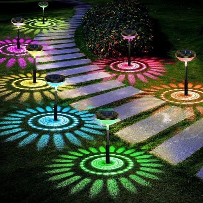 China Warm White Solar Garden Lights Outdoor Waterproof IP67 Solar LED Path Lights Garden Lights for sale