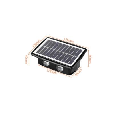 China Residential Solar Outdoor Led Wall Wash Light Solar Light for sale