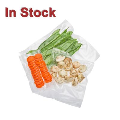 China Barrier in Textured Coextrusion Stock and Custom Embossed Plastic Food Storage Sous Vide Vacuum Sealer Food Safe Vacuum Bags for sale