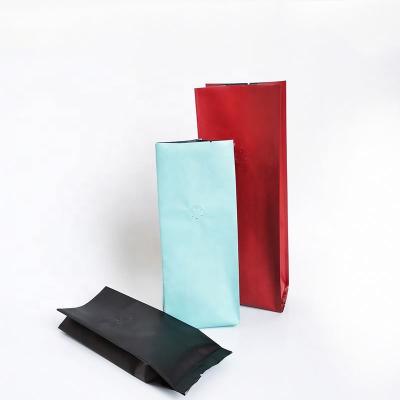 China Custom Oxygen Barrier Moisture Barrier Food Packaging Coffee Heat Sealable Pouches for sale