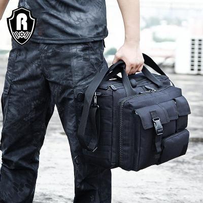 China Outdoor Tactical High Quality Black Messenger Bags For Man Of Anti-theft Superior Goods Large Capacity Shoulder Bags for sale