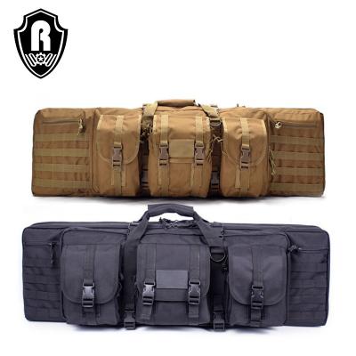 China Outdoor Activities 47Inch Tactical CS Gun Bag Camouflage Hunting Shoulder Bag Shooting Guns Carry Case Rifle Case Gun Bag for sale