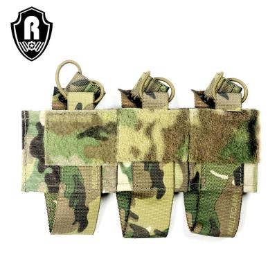 China High Quality Multifunctional Triple Pocket Tactical Vest Outdoor Activity Roewe Magazine Bag Kangaroo Accessory Bag for sale