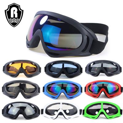 China Outdoor Sports /Shooting Factory Action Safety Goggles Motorcycle Glasses Snow Outdoor Sport Ski Sunglasses Windproof Dustproof Goggles for sale