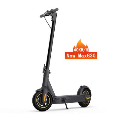 China New arrival unisex big wheel 10 inch folding fast electric scooters for wholesale adult scooter max G30 D10 MI E 500W 15AH with APP for sale