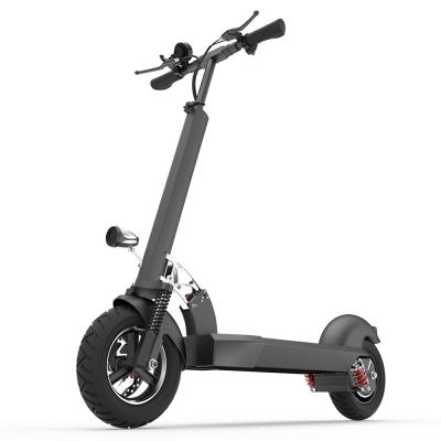 China Classic aluminum alloy 10 inch electric scooter with front and rear suspension 48V 500W 13Ah for sale