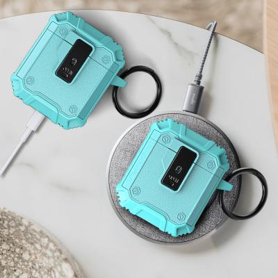 China Amazing Shockproof AirPods Case Silicone Protective Cover For AirPods 2 3 4 Ear Hooks Straps Visible Clips for sale