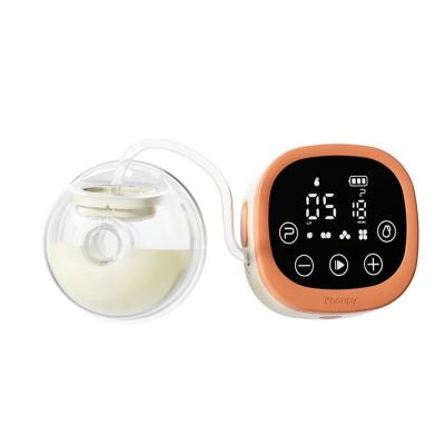 China Phanpy BPA Free Silicone Breast Pump With Free Samples Automatic Double Electric Breast Pumping Set Cup Milk Saver for sale