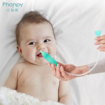 China Baby Health Care For Factory Direct Sale Best Selling Booger Baby Aspirator Silicon Phanpy Amazone Baby Aspirator Cleaner Sucker Nose Nasal Manual Hot for sale