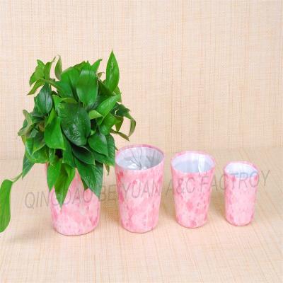 China CLASSIC New Style  Plastic  PU Waterproof  Indoor  Home Decoration Plant Flower Pot Cover WY18-23 /WY18-29 for sale