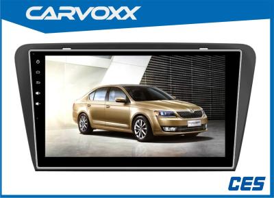 Chine Voiture de Skoda Octavia GPS SAT stéréo Nav avec l'entrée d'appareil-photo d'arrière de soutien d'écran tactile à vendre