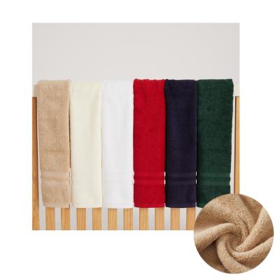 China Cotton Bath Towels Cotton Bath Towel 100% Super Soft Khaki Sustainable Wholesale Ex-factory Price Bath Towel for sale