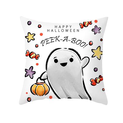 China Anti-Pull Halloween Office Fashion Sublimation Pillow Cases Cover for sale