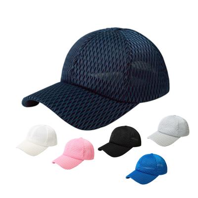 China Summer Sports Breathable Mesh Ponytail Hat COMMON Custom Baseball Cap for sale