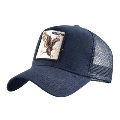 China Vintage JOINT Lucky High Quality Nationals Sport Outdoor Ventilation Trucker Hat for sale