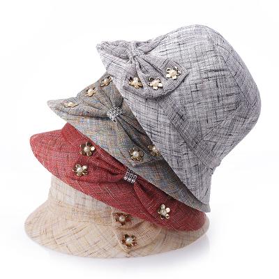 China Wholesale Fashion Ladies Round Cap Elegent Formal Hat Customized By Picture for sale