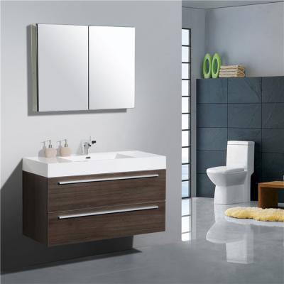 China Classic Modern High End European Style Bathroom Vanity Cabinet for sale