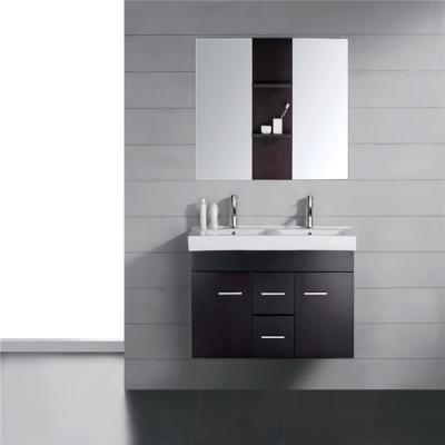 China Cheap Modern Style Single Unit Bathroom Vanity Cabinet for sale