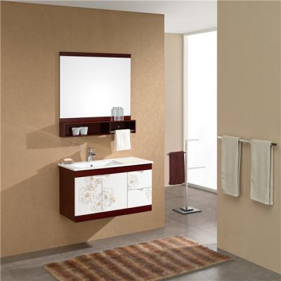 China Modern Classic Color Design Bathroom Vanity Wooden Cabinet for sale