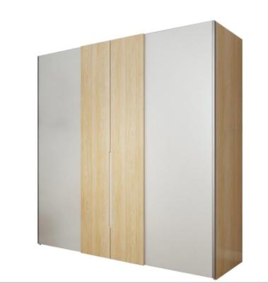 China Latest design modern l shape wardrobe door cabinet for sale