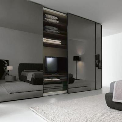 China Contemporary Mirror Door Modern Design Bedroom Furniture Wardrobe Wardrobe for sale