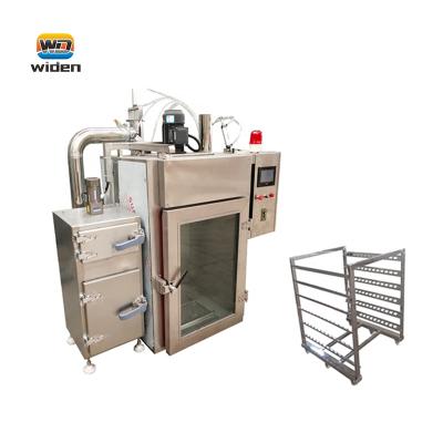 China High Capacity Fish Parboil Tilapia Cold Chamber Smoking Machine for sale