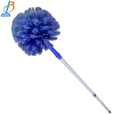 China Telescopic Long Handle Venetian Shade Cleaning Dust Brush House Ducts Cleaning Tools Duster With Long Handle for sale