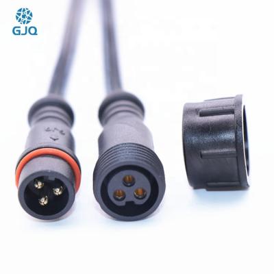 China Power Led Pixel Light IP68 Water Proof Connector 3 Core 18AWG 10cm 12cm Pigtail Ray Wu Connectors for sale